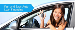 Women holding Car keys hanging out car window